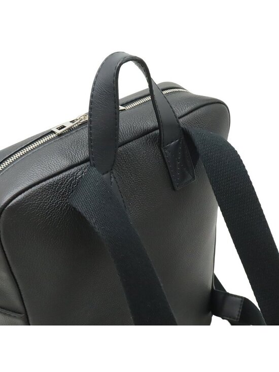 Loewe Anagram Military Backpack Leather Black Silver main image 6
